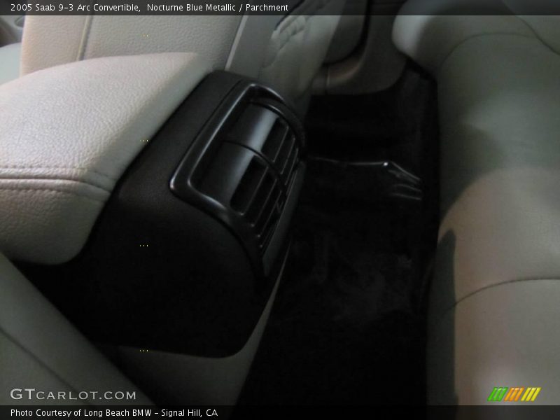 Nocturne Blue Metallic / Parchment 2005 Saab 9-3 Arc Convertible