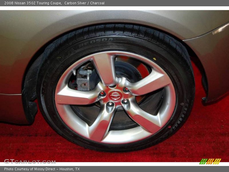 Carbon Silver / Charcoal 2008 Nissan 350Z Touring Coupe