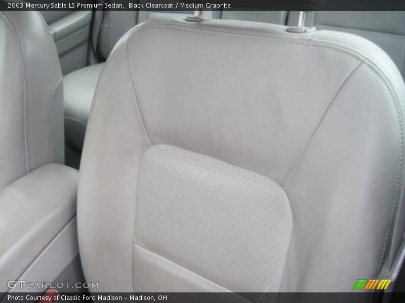 Black Clearcoat / Medium Graphite 2003 Mercury Sable LS Premium Sedan