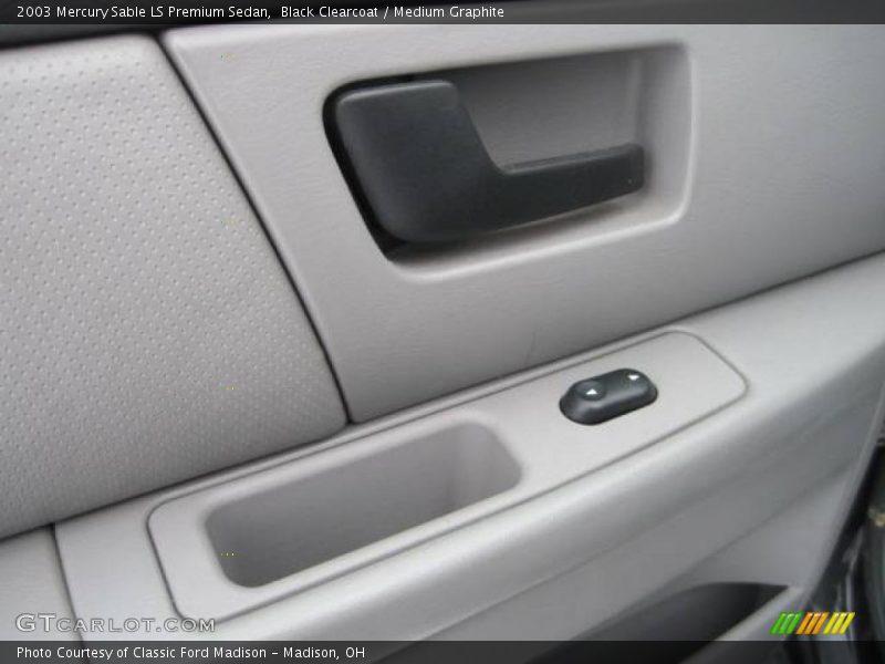 Black Clearcoat / Medium Graphite 2003 Mercury Sable LS Premium Sedan