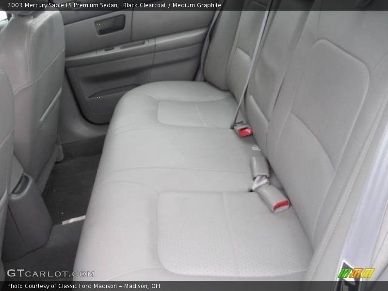 Black Clearcoat / Medium Graphite 2003 Mercury Sable LS Premium Sedan