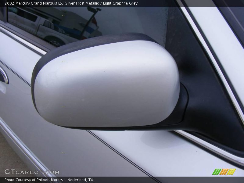Silver Frost Metallic / Light Graphite Grey 2002 Mercury Grand Marquis LS