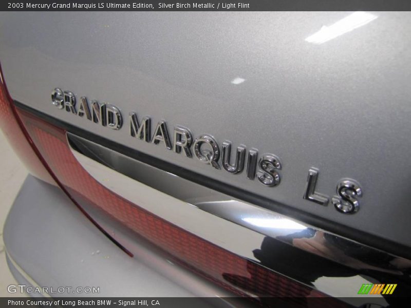 Silver Birch Metallic / Light Flint 2003 Mercury Grand Marquis LS Ultimate Edition