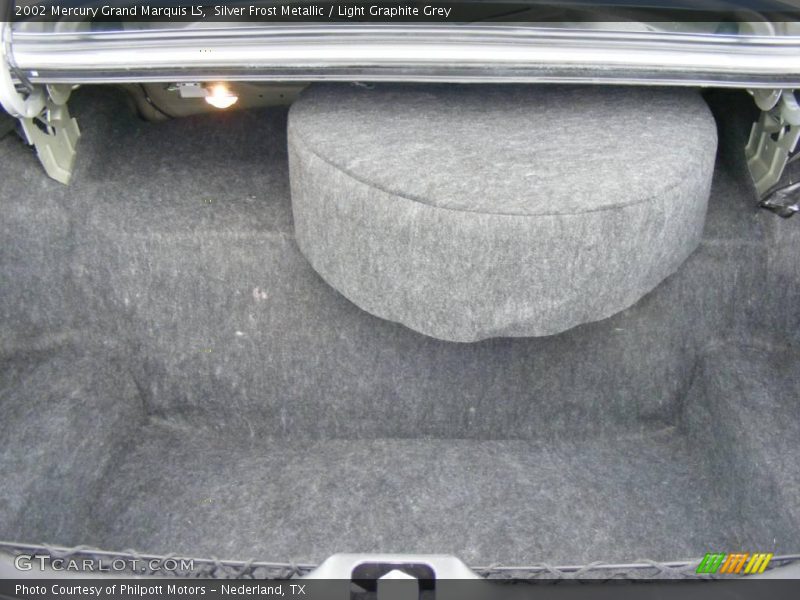 Silver Frost Metallic / Light Graphite Grey 2002 Mercury Grand Marquis LS