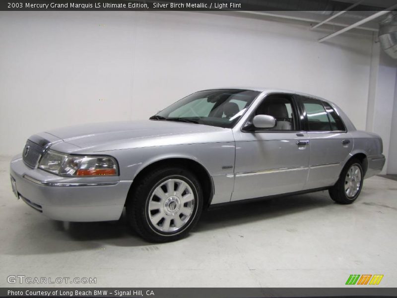 Silver Birch Metallic / Light Flint 2003 Mercury Grand Marquis LS Ultimate Edition