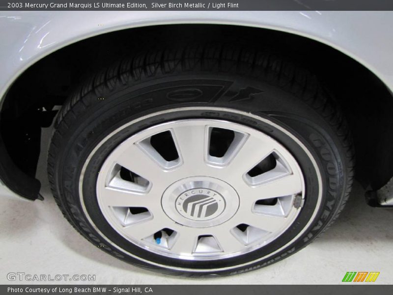 Silver Birch Metallic / Light Flint 2003 Mercury Grand Marquis LS Ultimate Edition