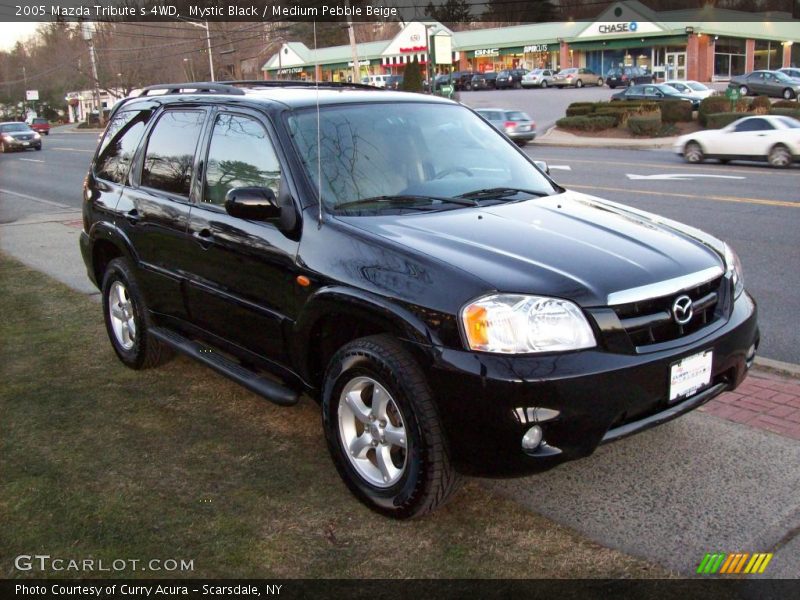 Mystic Black / Medium Pebble Beige 2005 Mazda Tribute s 4WD