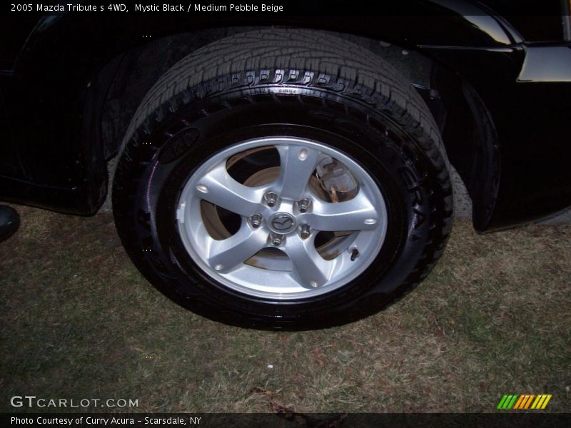 Mystic Black / Medium Pebble Beige 2005 Mazda Tribute s 4WD