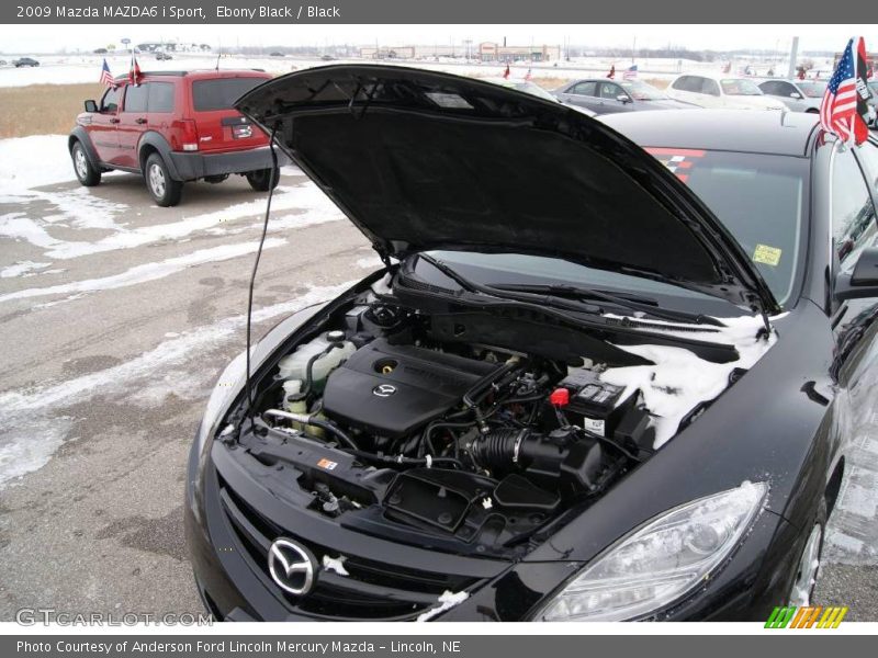 Ebony Black / Black 2009 Mazda MAZDA6 i Sport