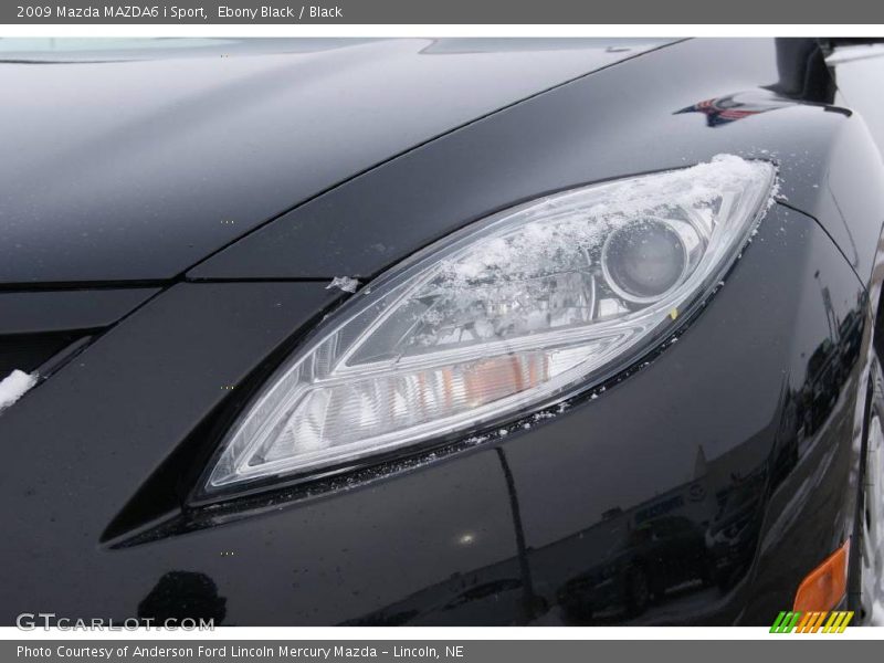 Ebony Black / Black 2009 Mazda MAZDA6 i Sport