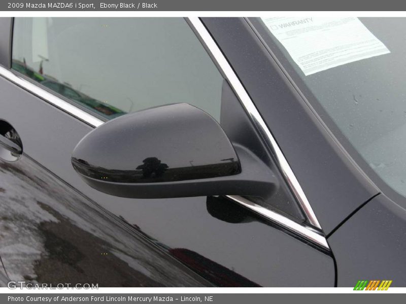 Ebony Black / Black 2009 Mazda MAZDA6 i Sport