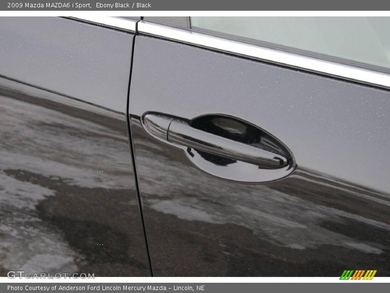 Ebony Black / Black 2009 Mazda MAZDA6 i Sport