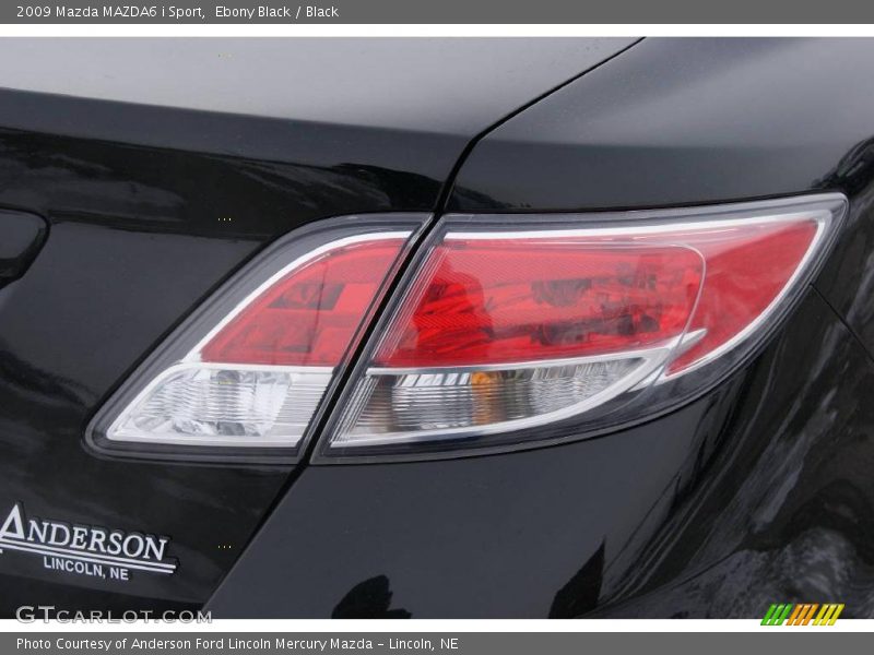 Ebony Black / Black 2009 Mazda MAZDA6 i Sport