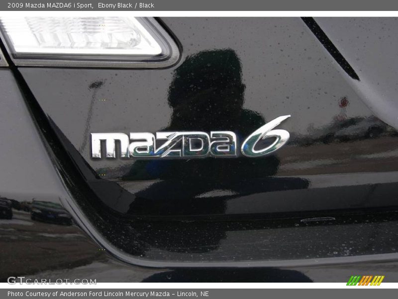 Ebony Black / Black 2009 Mazda MAZDA6 i Sport