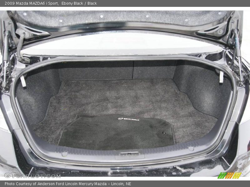 Ebony Black / Black 2009 Mazda MAZDA6 i Sport