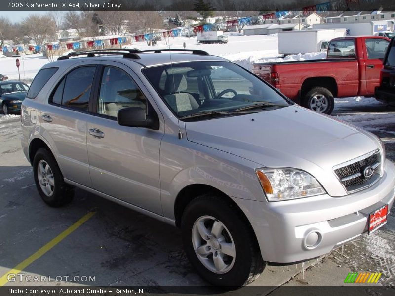 Silver / Gray 2006 Kia Sorento LX 4x4
