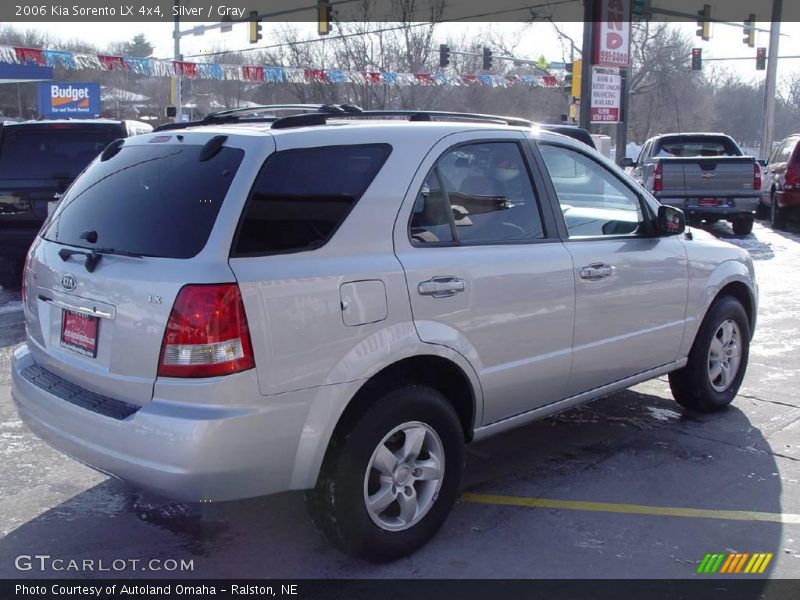 Silver / Gray 2006 Kia Sorento LX 4x4