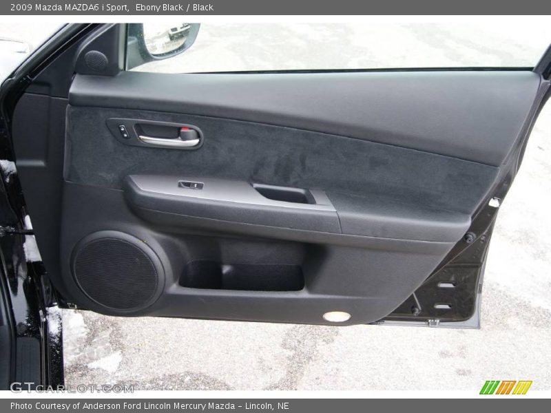 Ebony Black / Black 2009 Mazda MAZDA6 i Sport