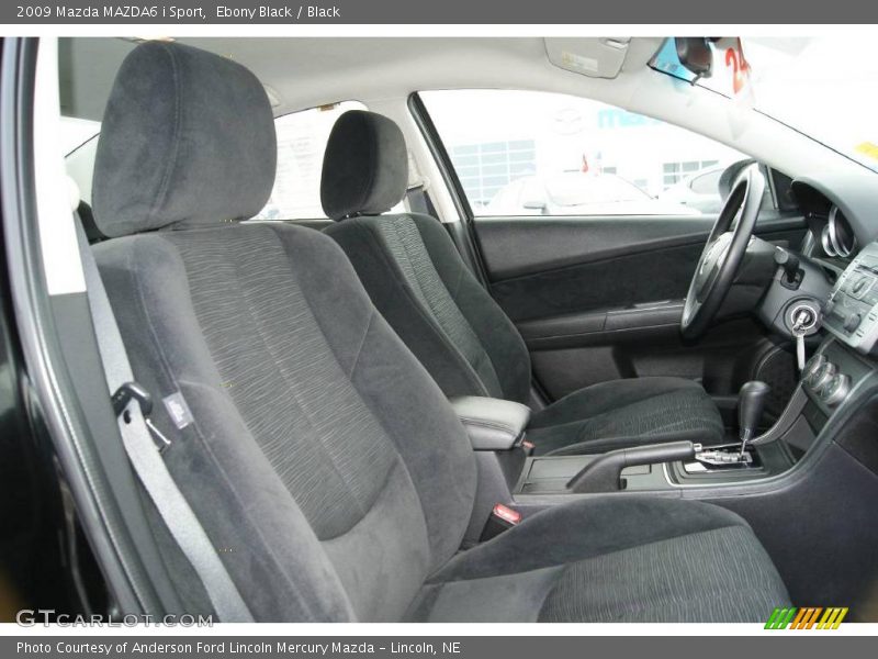 Ebony Black / Black 2009 Mazda MAZDA6 i Sport