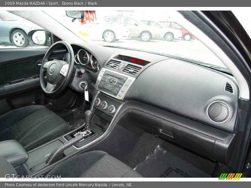 Ebony Black / Black 2009 Mazda MAZDA6 i Sport