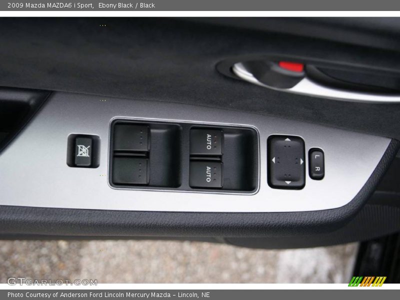 Ebony Black / Black 2009 Mazda MAZDA6 i Sport