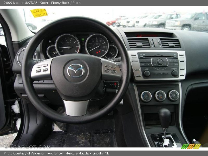 Ebony Black / Black 2009 Mazda MAZDA6 i Sport