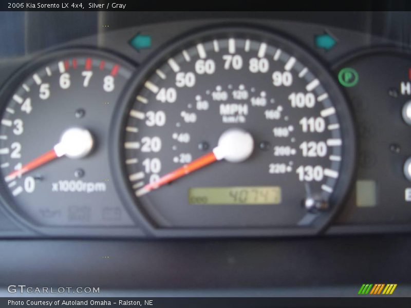 Silver / Gray 2006 Kia Sorento LX 4x4