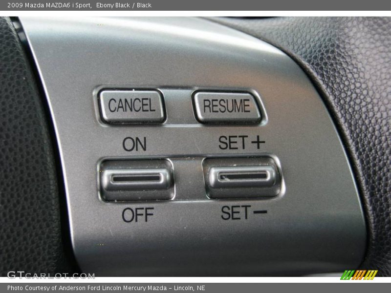 Ebony Black / Black 2009 Mazda MAZDA6 i Sport