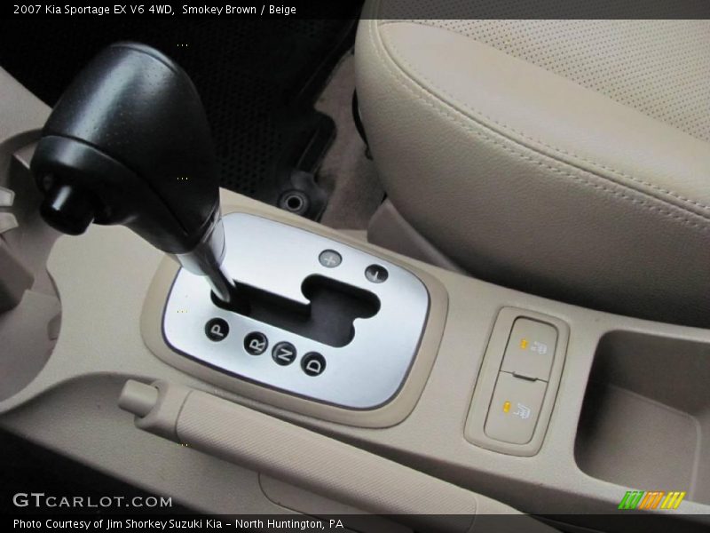 Smokey Brown / Beige 2007 Kia Sportage EX V6 4WD
