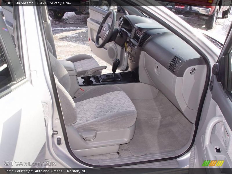 Silver / Gray 2006 Kia Sorento LX 4x4