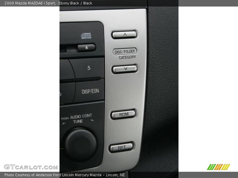 Ebony Black / Black 2009 Mazda MAZDA6 i Sport