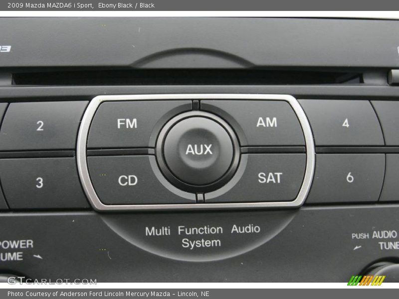 Ebony Black / Black 2009 Mazda MAZDA6 i Sport