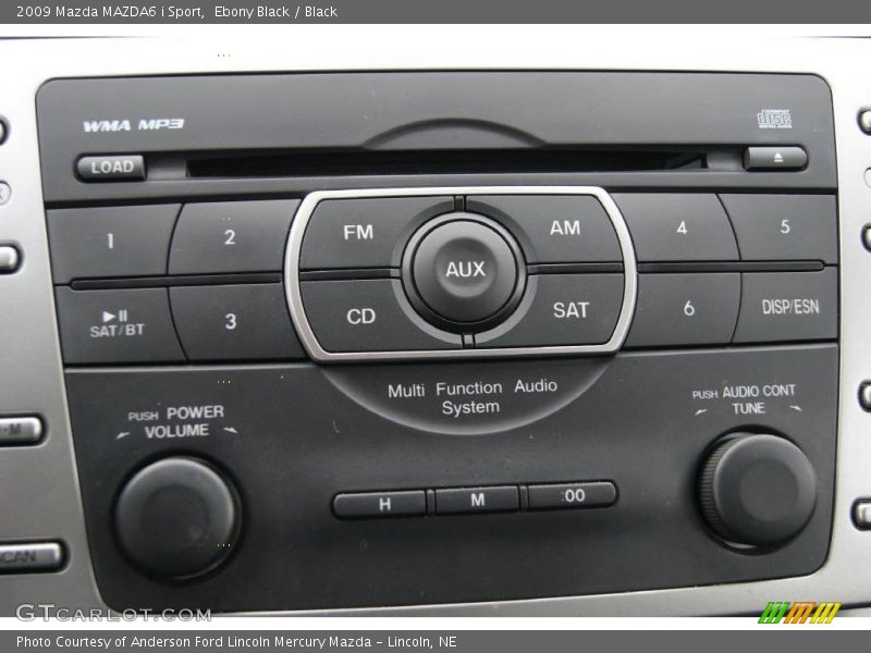 Ebony Black / Black 2009 Mazda MAZDA6 i Sport