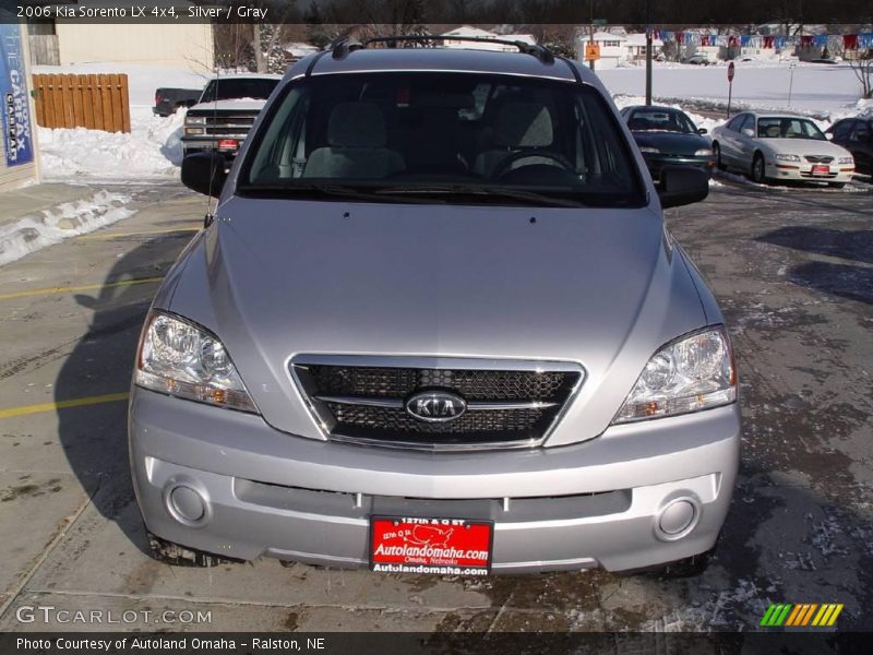Silver / Gray 2006 Kia Sorento LX 4x4