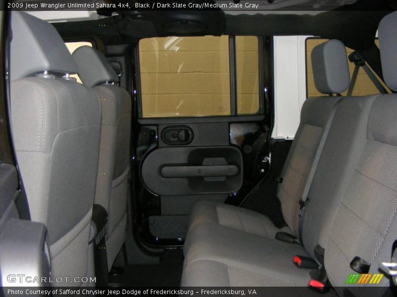 Black / Dark Slate Gray/Medium Slate Gray 2009 Jeep Wrangler Unlimited Sahara 4x4