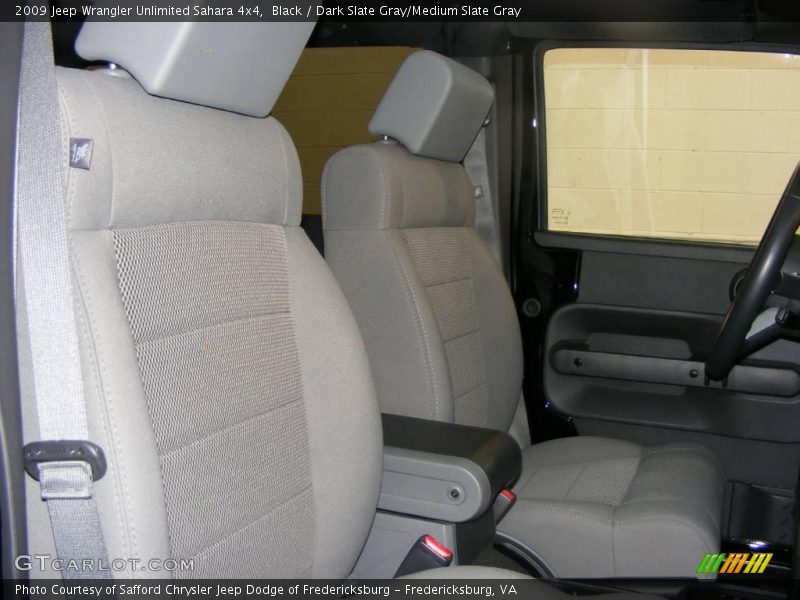 Black / Dark Slate Gray/Medium Slate Gray 2009 Jeep Wrangler Unlimited Sahara 4x4