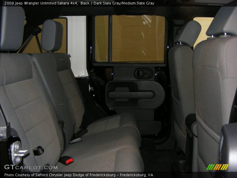 Black / Dark Slate Gray/Medium Slate Gray 2009 Jeep Wrangler Unlimited Sahara 4x4