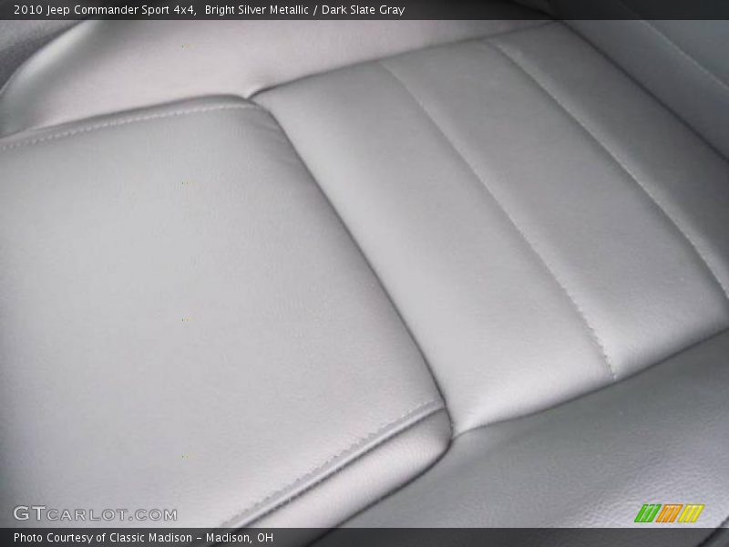 Bright Silver Metallic / Dark Slate Gray 2010 Jeep Commander Sport 4x4