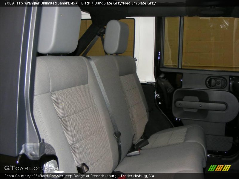 Black / Dark Slate Gray/Medium Slate Gray 2009 Jeep Wrangler Unlimited Sahara 4x4