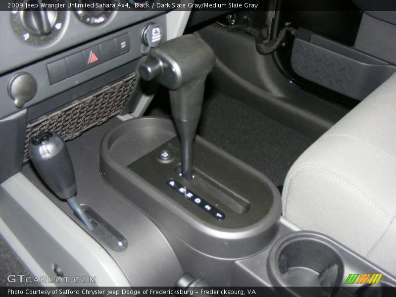 Black / Dark Slate Gray/Medium Slate Gray 2009 Jeep Wrangler Unlimited Sahara 4x4