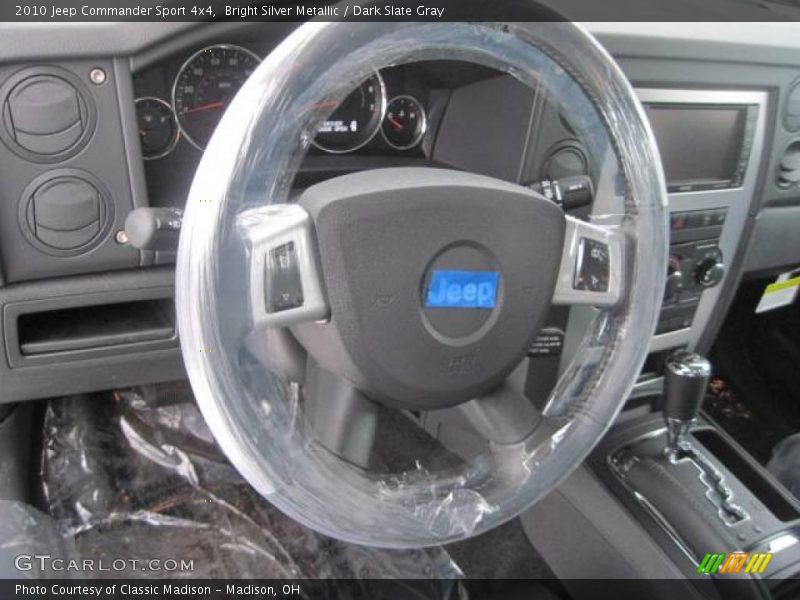 Bright Silver Metallic / Dark Slate Gray 2010 Jeep Commander Sport 4x4