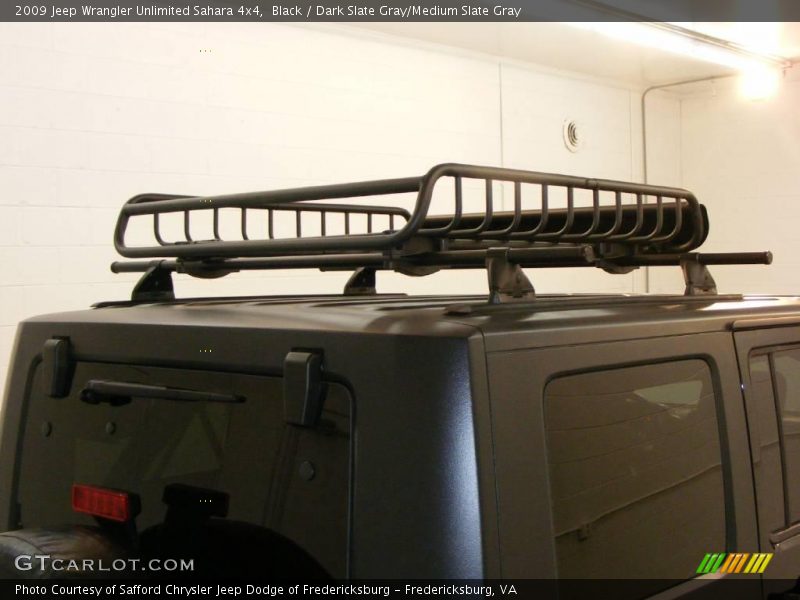 Black / Dark Slate Gray/Medium Slate Gray 2009 Jeep Wrangler Unlimited Sahara 4x4