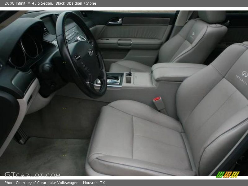 Black Obsidian / Stone 2008 Infiniti M 45 S Sedan