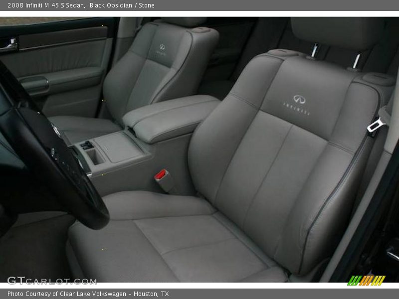 Black Obsidian / Stone 2008 Infiniti M 45 S Sedan