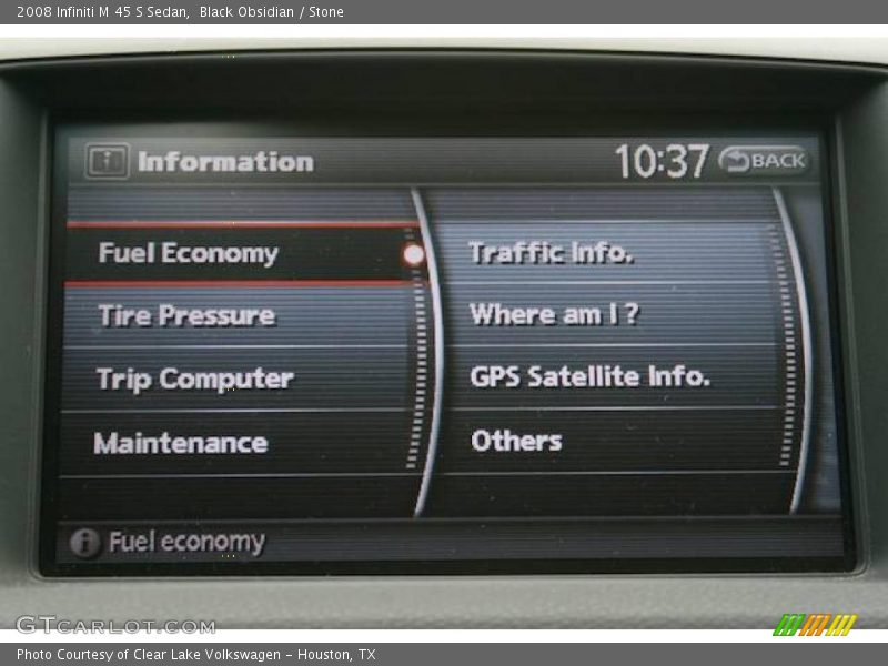 Black Obsidian / Stone 2008 Infiniti M 45 S Sedan