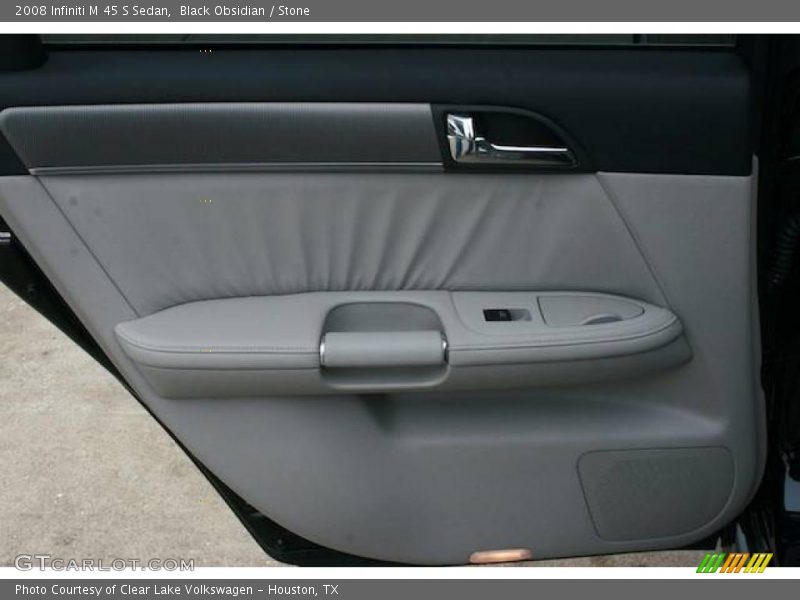 Black Obsidian / Stone 2008 Infiniti M 45 S Sedan