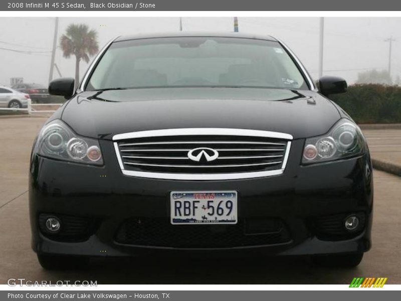 Black Obsidian / Stone 2008 Infiniti M 45 S Sedan