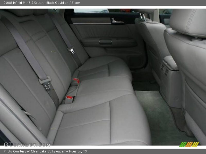 Black Obsidian / Stone 2008 Infiniti M 45 S Sedan