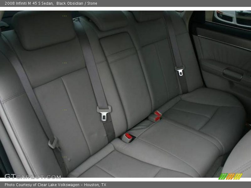 Black Obsidian / Stone 2008 Infiniti M 45 S Sedan