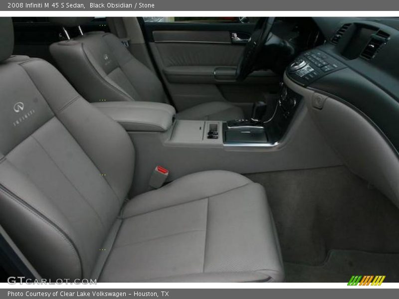 Black Obsidian / Stone 2008 Infiniti M 45 S Sedan